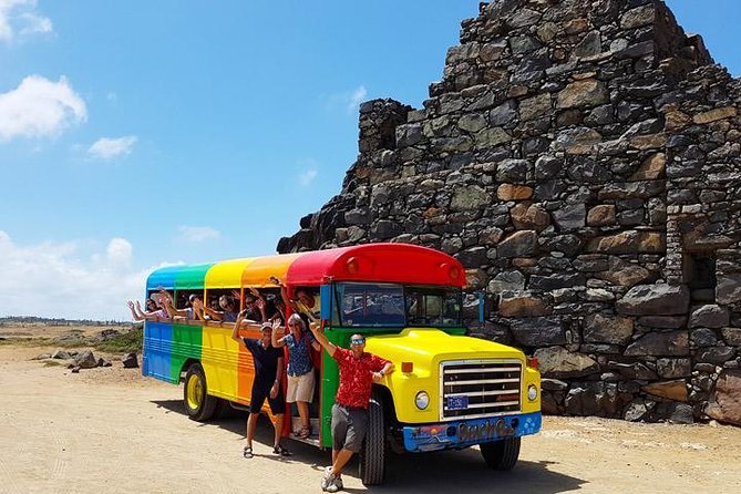 Half-Day Colorful Beach Bus Sightseeing Tour of Aruba