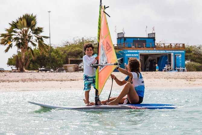 Private Windsurfing Lessons in Aruba at the Fisherman's Hut