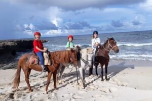 Aruba Horseback Adventure to Urirama Cove 1