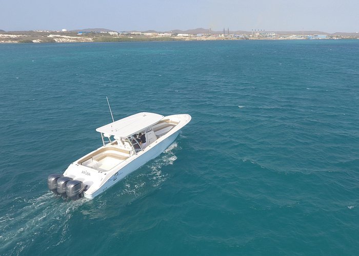 Aruba Private Luxury Boat Tour Fishing + Snorkel